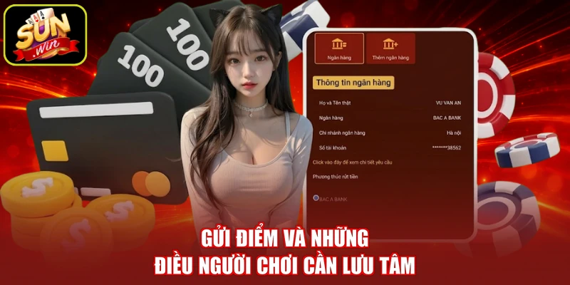 Gửi điểm và những điều người chơi cần lưu tâm