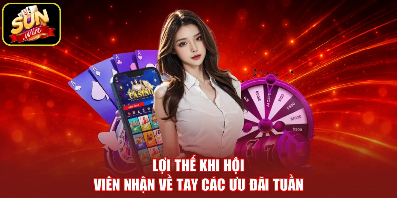 Lợi thế khi hội viên nhận về tay các ưu đãi tuần